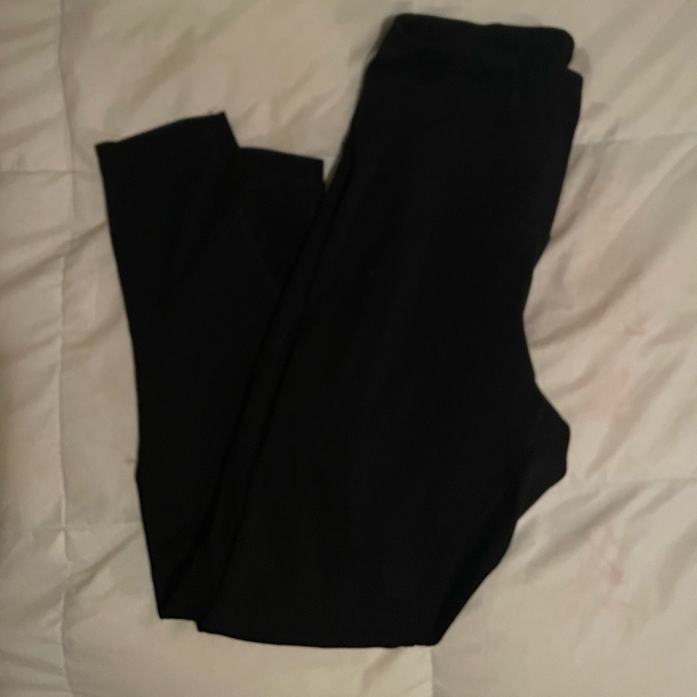 Black Mesh Leggings